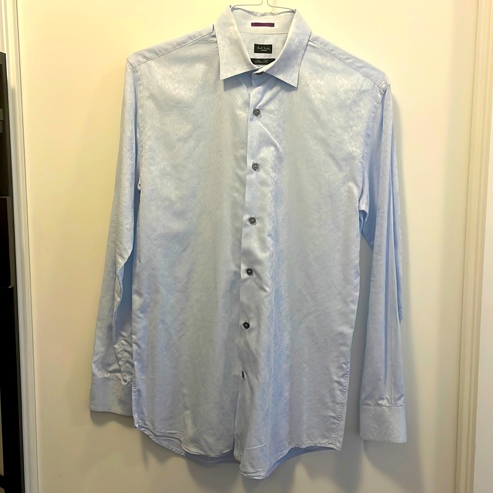 Paul Smith men’s button down shirt - blue pattern